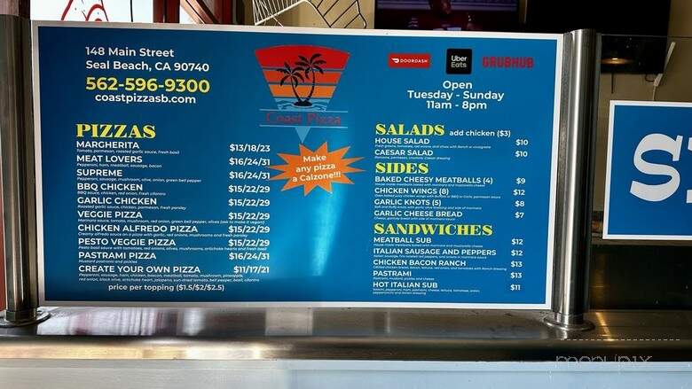 Coast Pizza - Seal Beach, CA