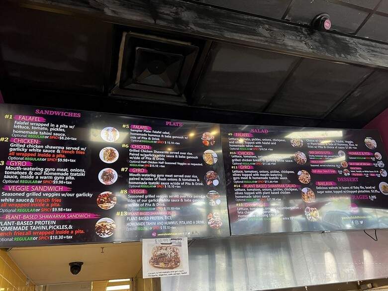 Yassin's Falafel House - Alcoa, TN menu_pic