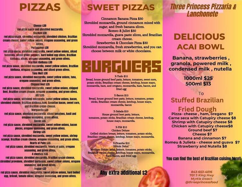Como En Casa - Myrtle Beach, SC menu_pic