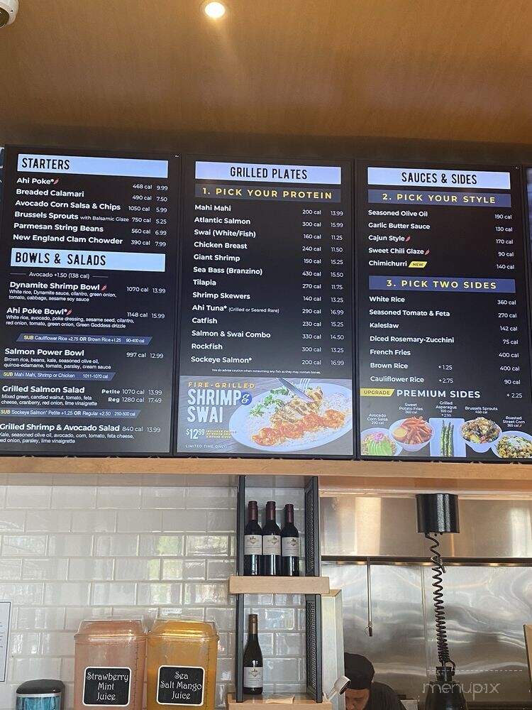 California Fish Grill - La Habra, CA menu_pic