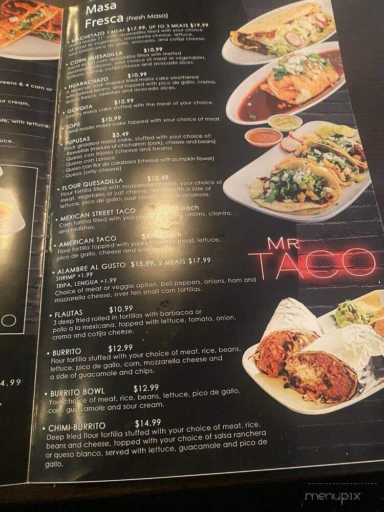 Mr. Tacos - Maplewood, MN menu_pic