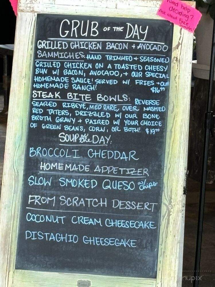 The Grub Tub ND - Dickinson, ND menu_pic