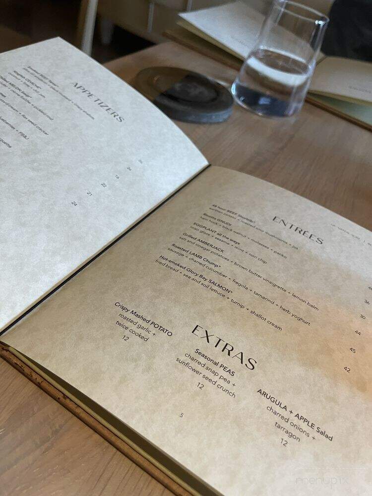 Quarter Acre - Dallas, TX menu_pic