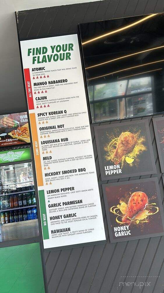 Wingstop - Toronto, ON menu_pic