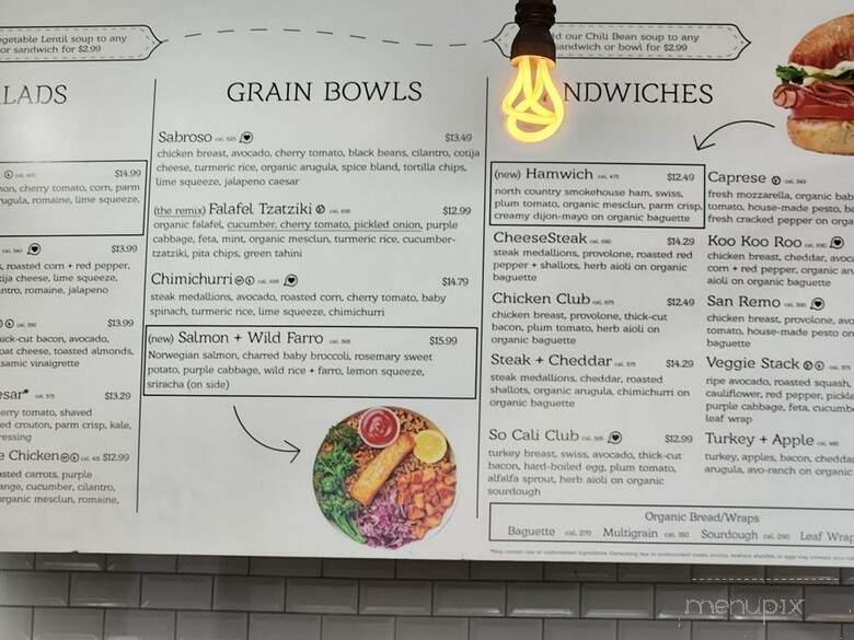 Sweet Leaf - Washington, DC menu_pic