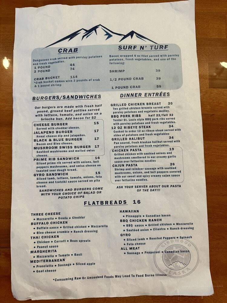 Basecamp - Anchorage, AK menu_pic