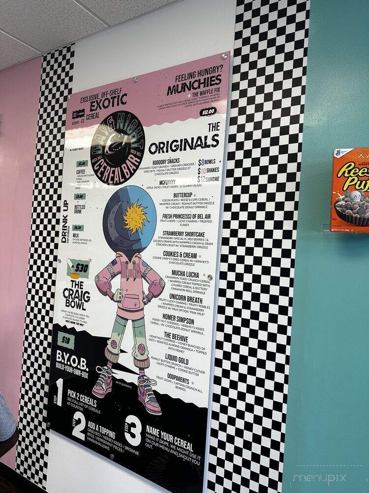 Day & Night Exotic Cereal Bar - Rock Hill, SC menu_pic