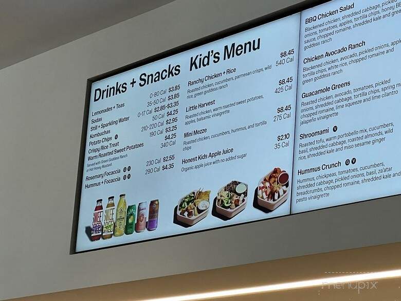 Sweetgreen - Torrance, CA menu_pic