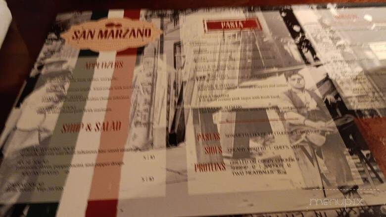 San Marzano - Morgantown, WV menu_pic
