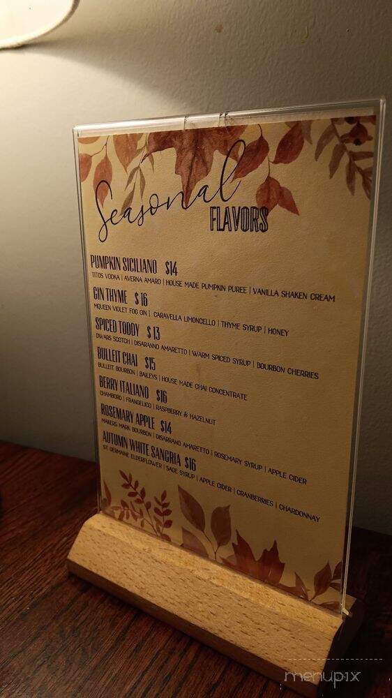 San Marzano - Morgantown, WV menu_pic