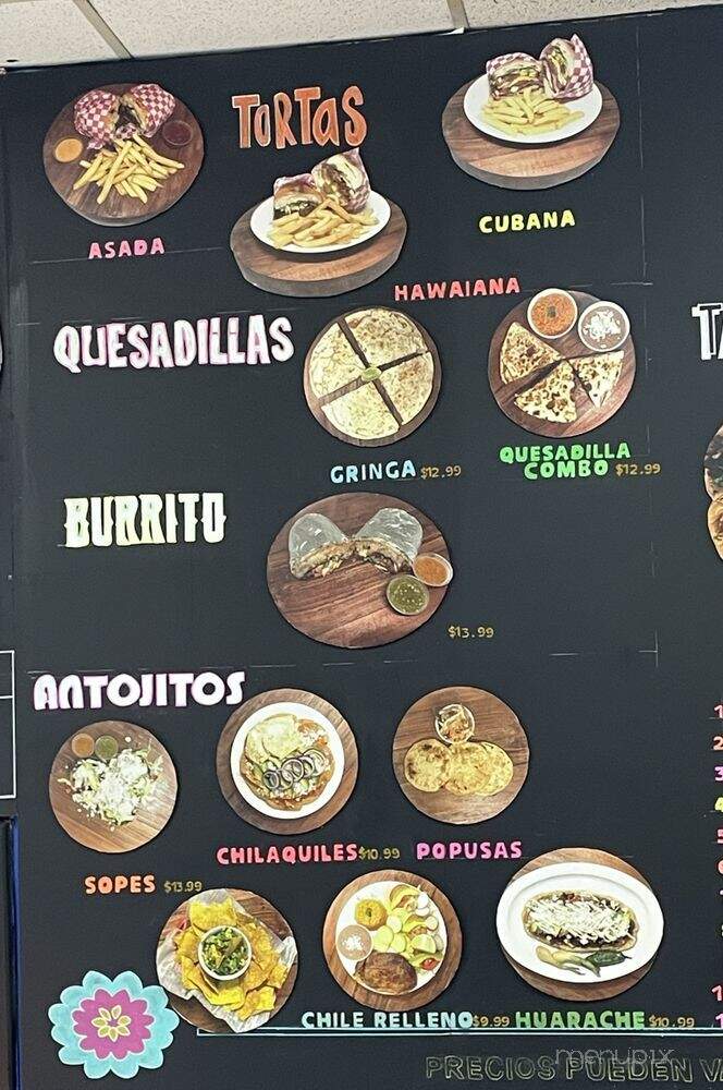 Florencia Carniceria y Restaurante - Griffin, GA menu_pic
