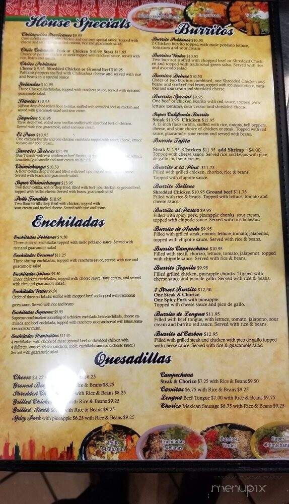El Manhattan Tacos and Tequila - Rock Hill, SC menu_pic