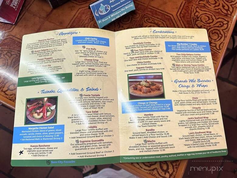 El Sabor De Mi Pueblo - Cocoa, FL menu_pic
