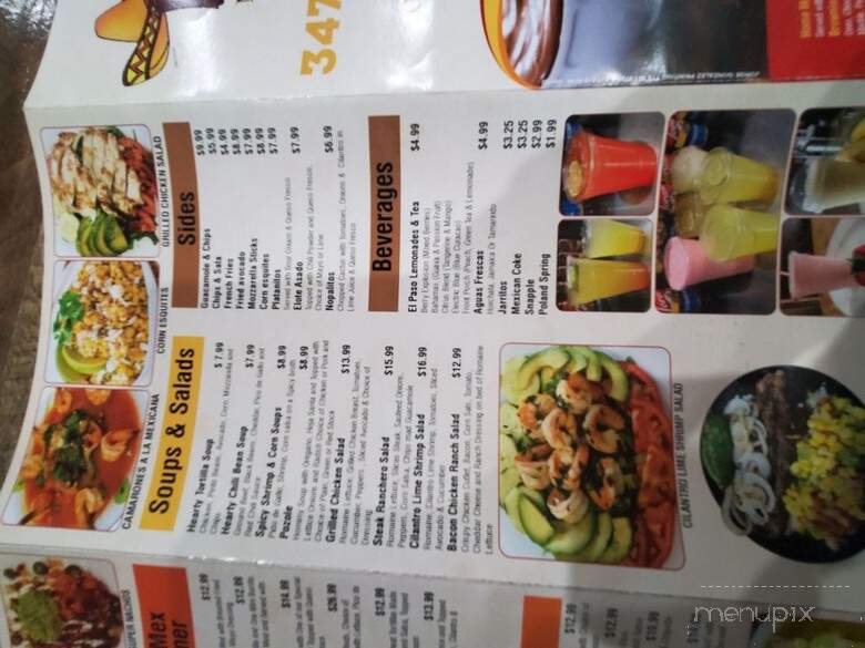 El Paso Mexican Grill 2 - Brooklyn, NY menu_pic