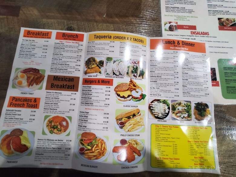 El Paso Mexican Grill 2 - Brooklyn, NY menu_pic
