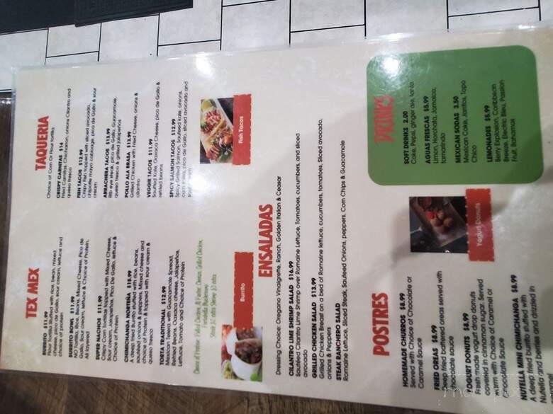 El Paso Mexican Grill 2 - Brooklyn, NY menu_pic