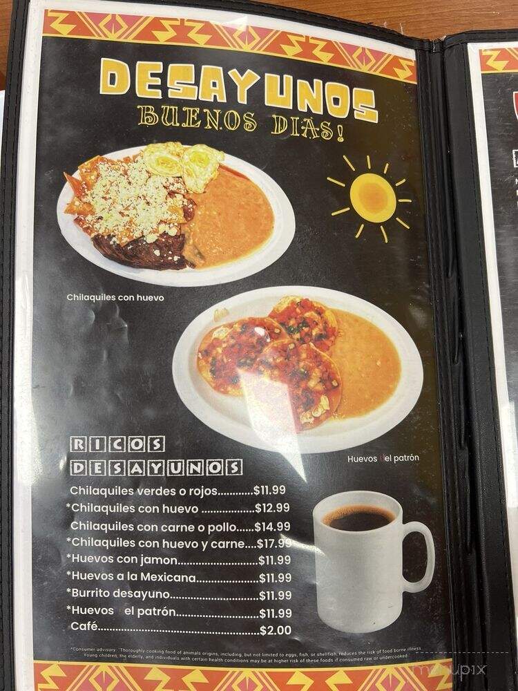 Mi Lindo Nayarit - Las Vegas, NV menu_pic