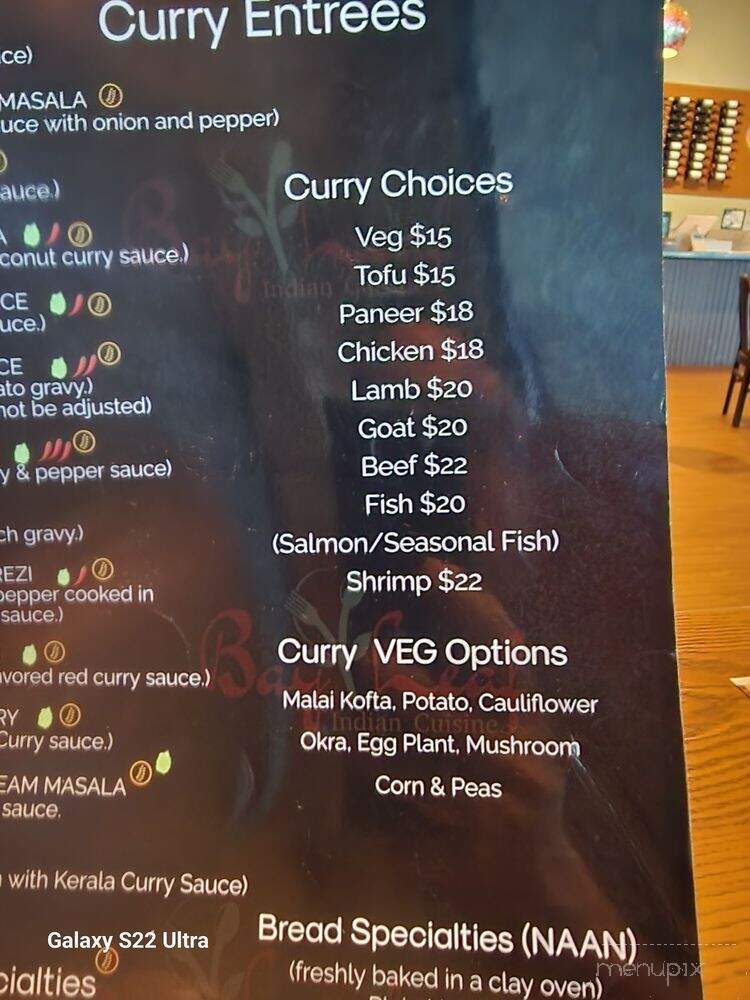 Bay Leaf - Osprey, FL menu_pic