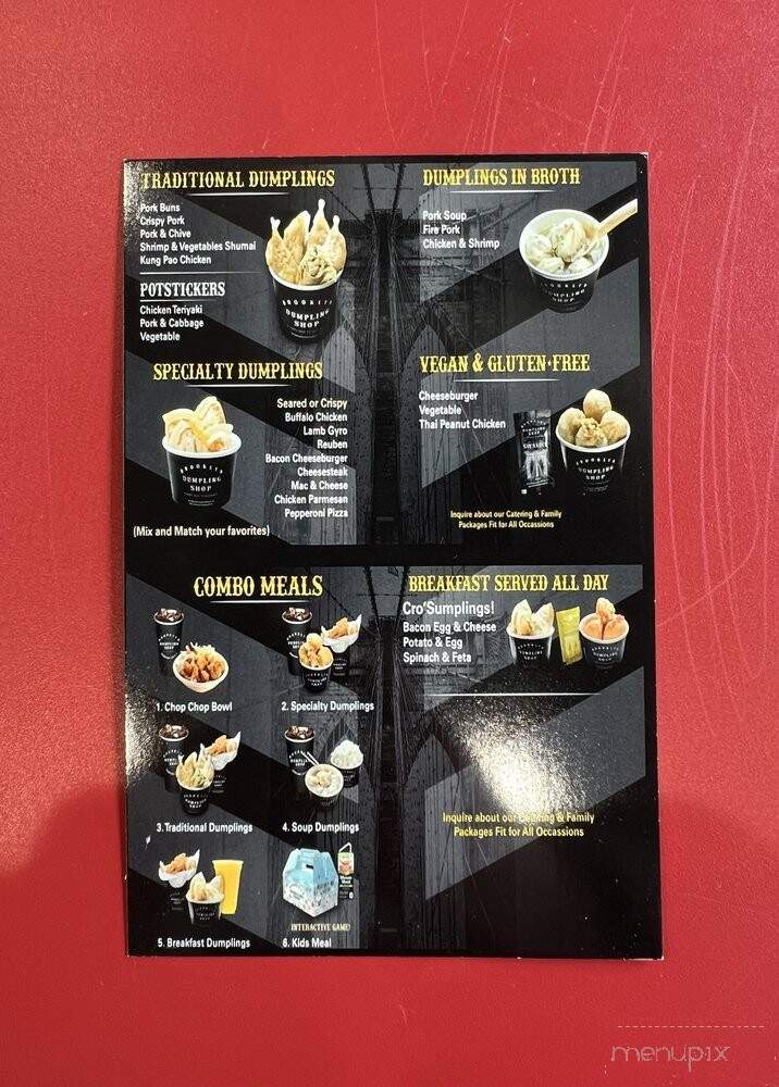 Brooklyn Dumpling Shop - Hoboken, NJ menu_pic