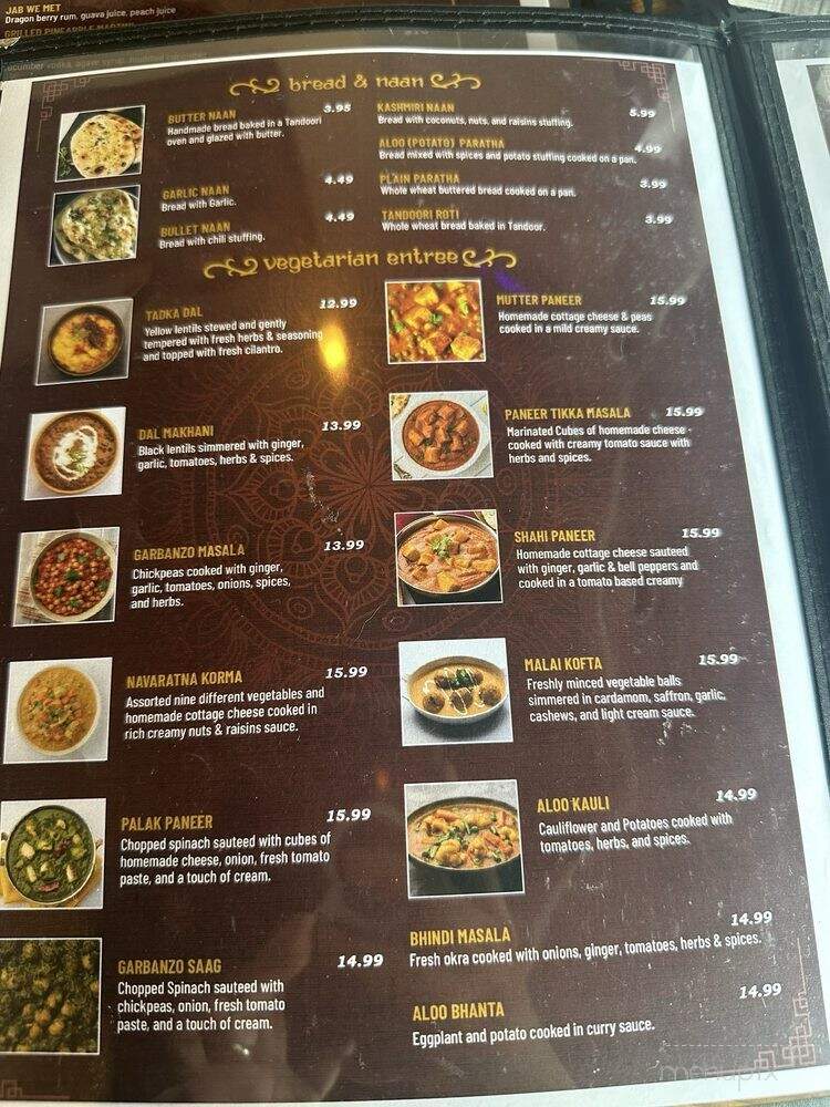 NC Spices - Greenville, NC menu_pic