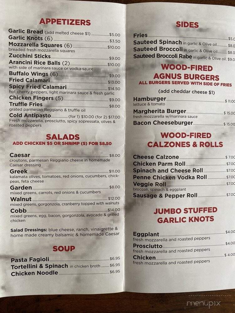 Margherita Pizza - Thornwood, NY menu_pic