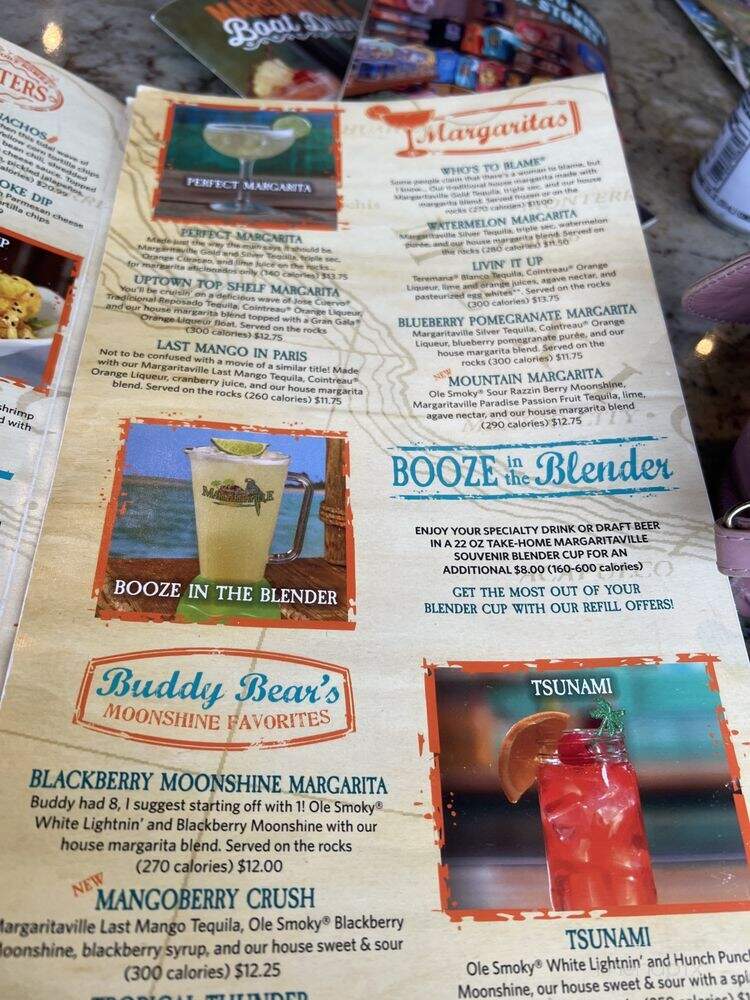 Margaritaville Restaurant - Miami, FL menu_pic