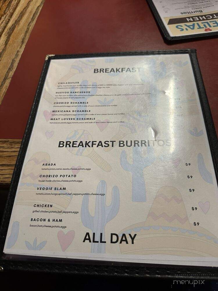Abuelita's Kitchen - Seattle, WA menu_pic