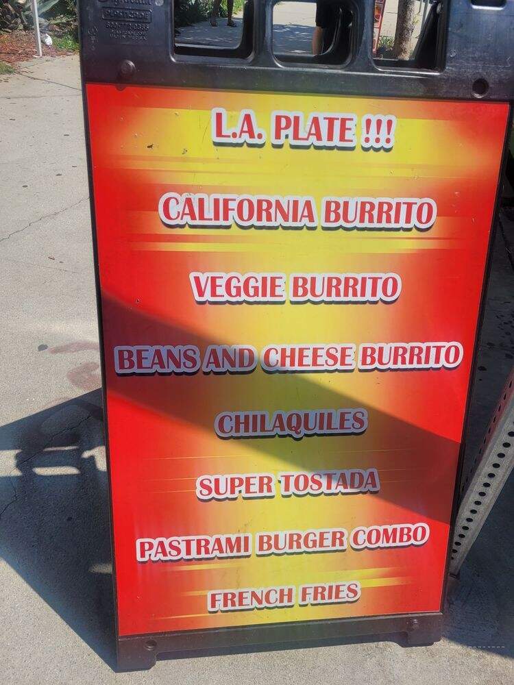 Sabores LA - Los Angeles, CA menu_pic