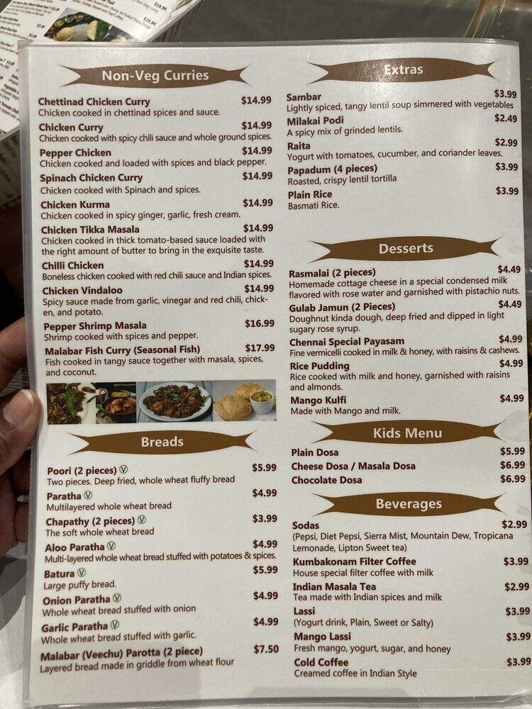 Chennai Cafe - Tempe, AZ