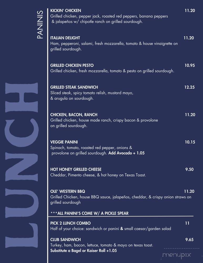 Lil Bean Cafe - Jacksonville, NC menu_pic
