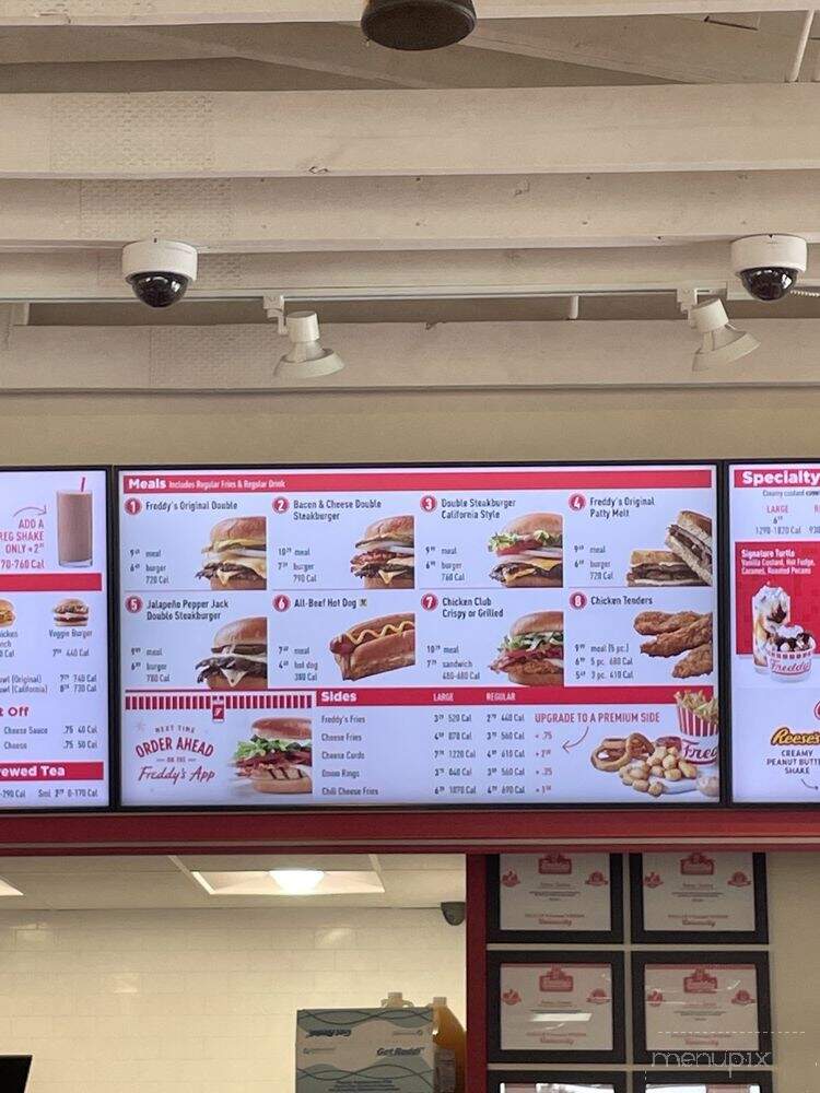 Freddy's Frozen Custard & Steakburgers - Belleville, IL menu_pic