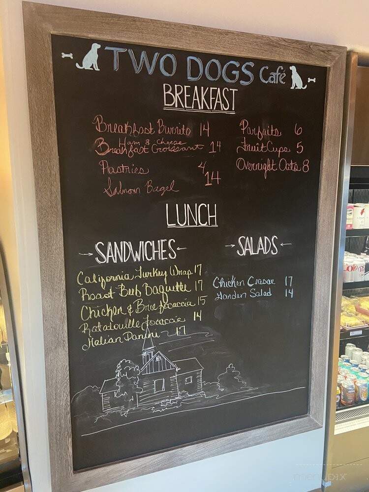 Two Dogs Cafe - Santa Fe, NM menu_pic