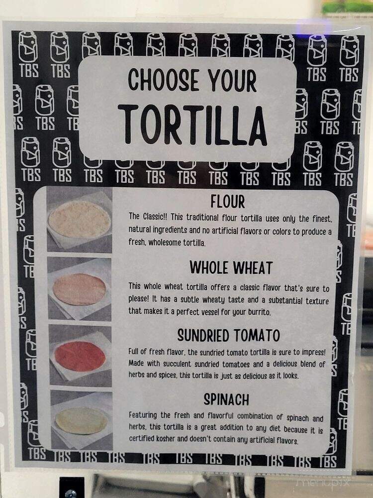 The Burrito Spot - Brownsville, TX menu_pic