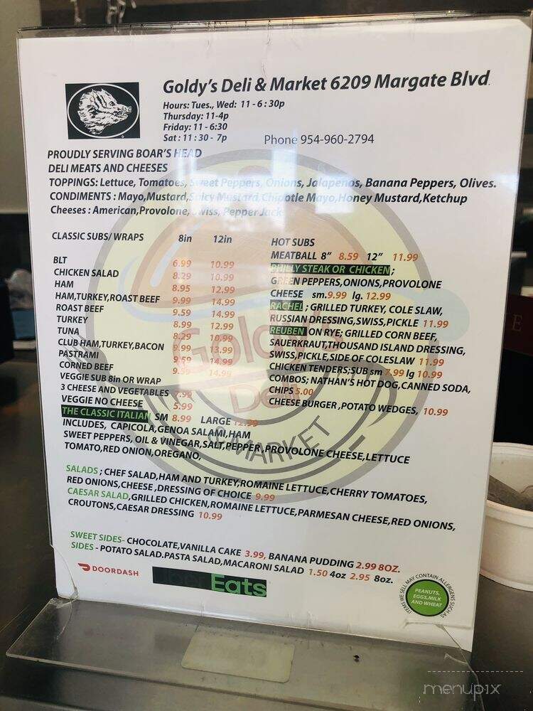 Goldy's Deli & Market - Margate, FL