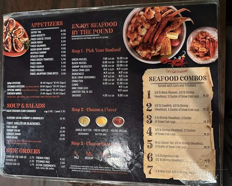 Mr Crab Seafood - Jacksonville, FL menu_pic