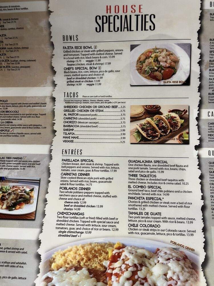 El Torito Tacos - Berea, OH menu_pic