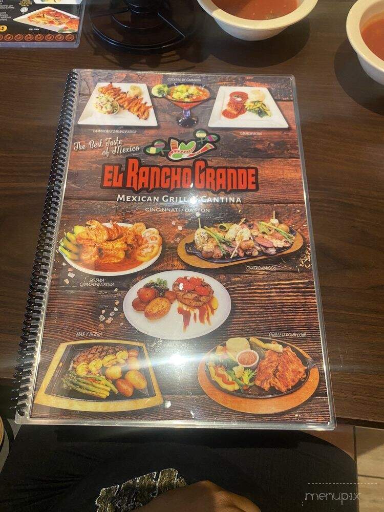 El Rancho Grande - Englewood, OH menu_pic