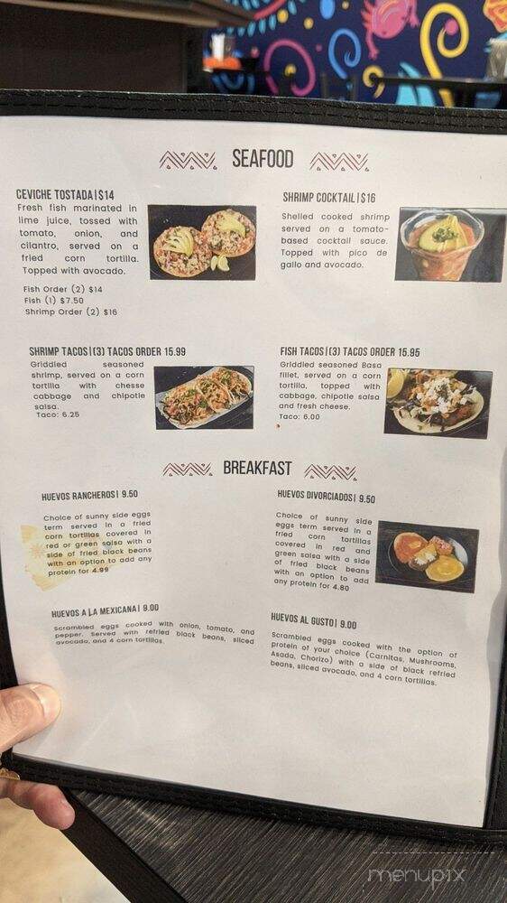 Alebrijes Taqueria - York, ON menu_pic