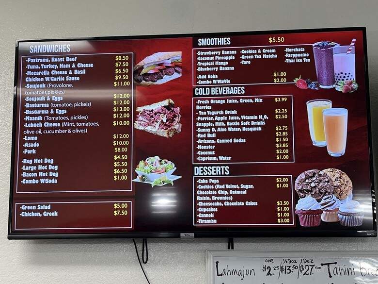 Marash Bakery - Van Nuys, CA menu_pic