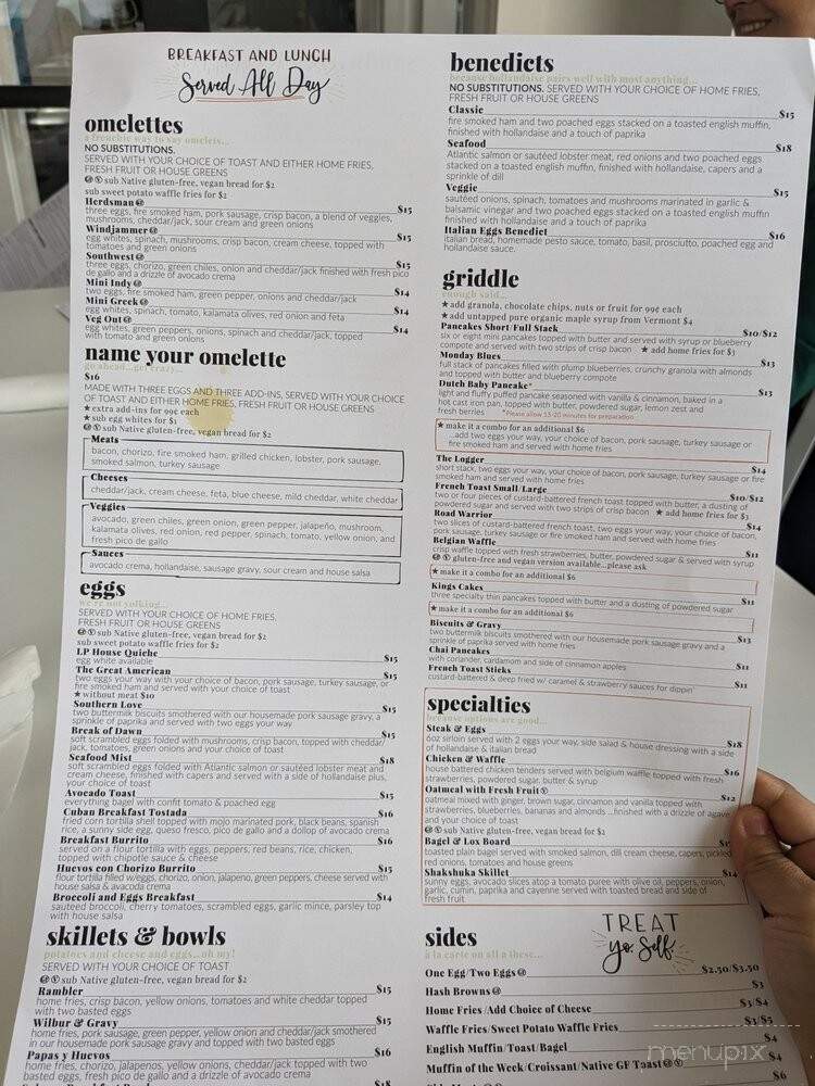 Le Peep Restaurant - Greenwood, IN menu_pic