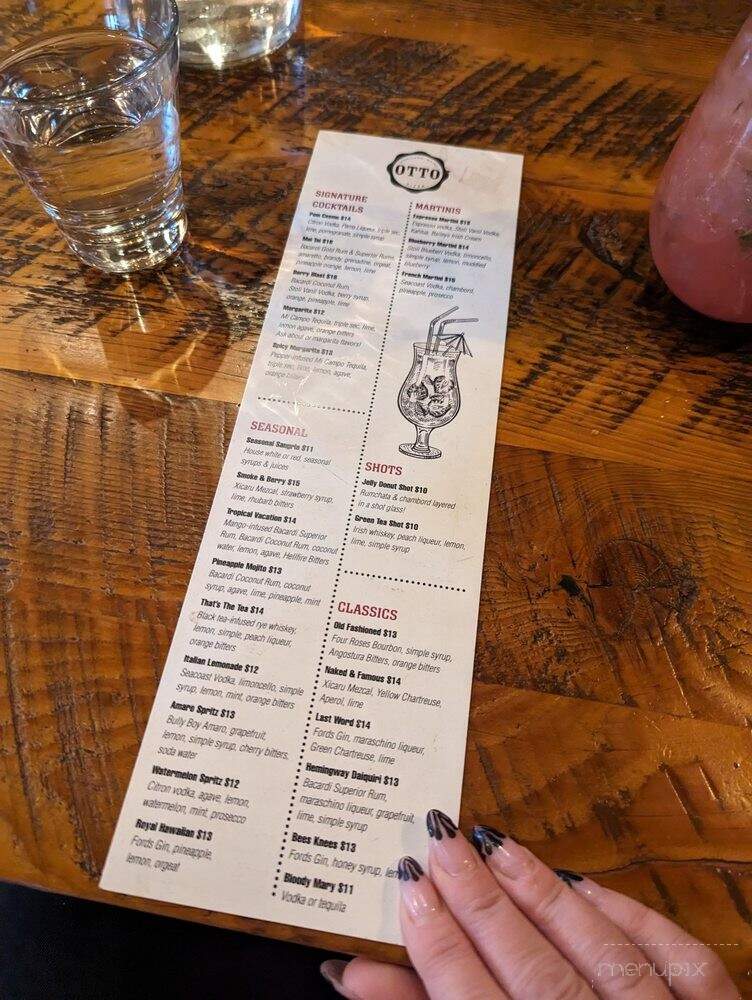 OTTO - Portsmouth, NH menu_pic