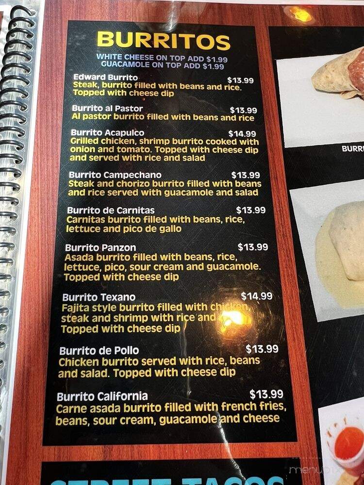 Los Michoacanos Garcias - Springfield, MO menu_pic