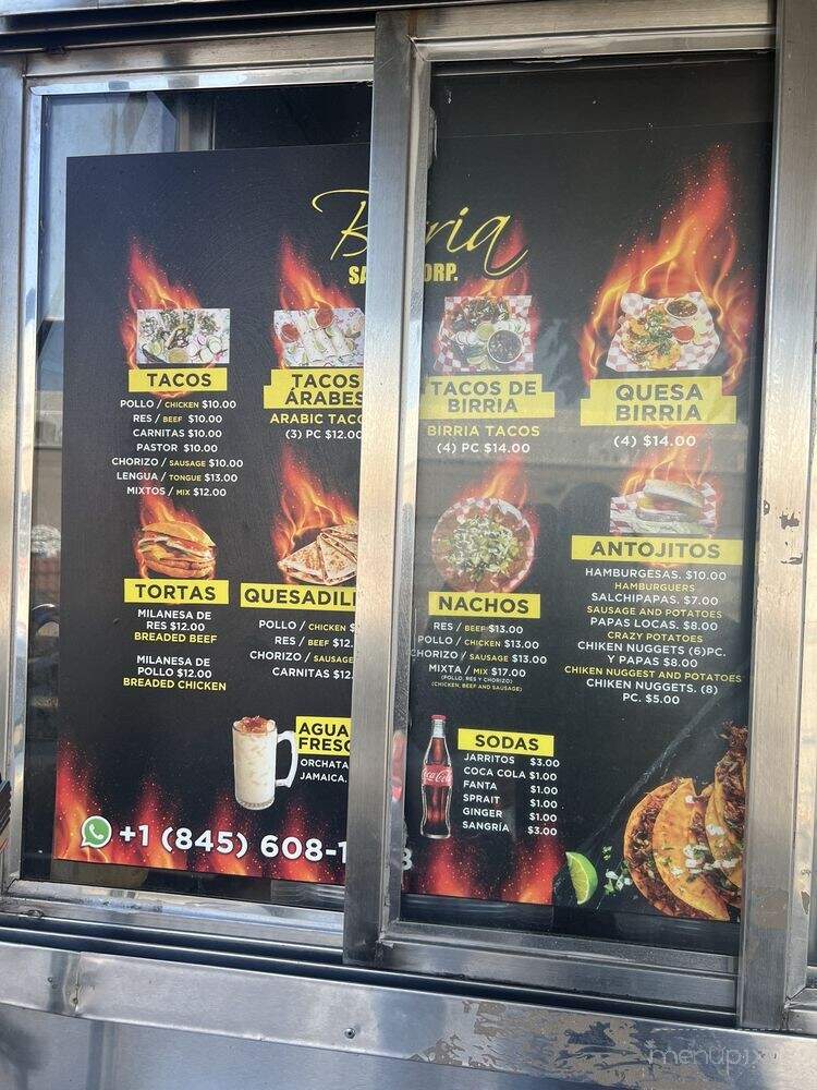 Birrias Santa - Spring Valley, NY menu_pic
