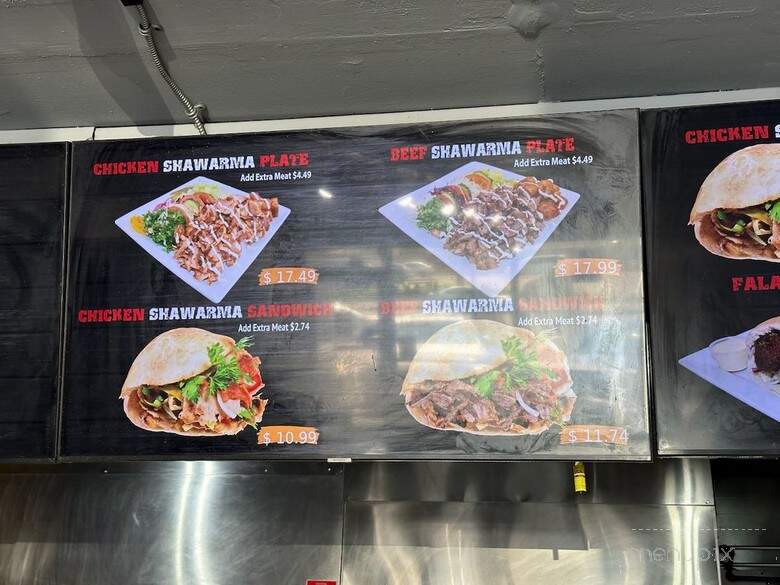 Njoy Shawarma - North York, ON menu_pic