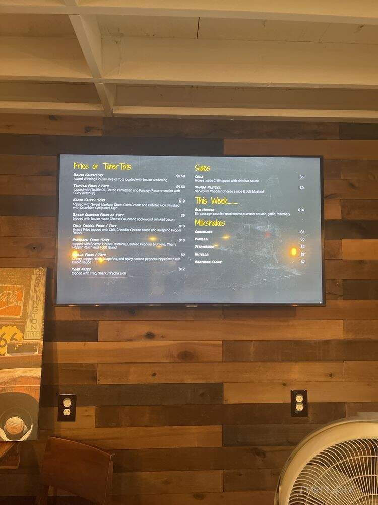 Eugene's Sausages and Fries - Colonial Beach, VA menu_pic