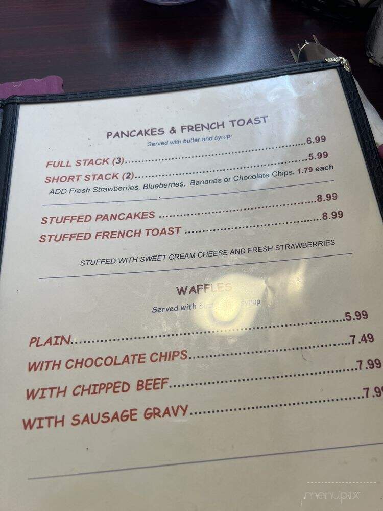 Long Run Diner - Schuylkill Haven, PA menu_pic