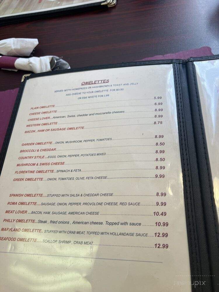 Long Run Diner - Schuylkill Haven, PA menu_pic