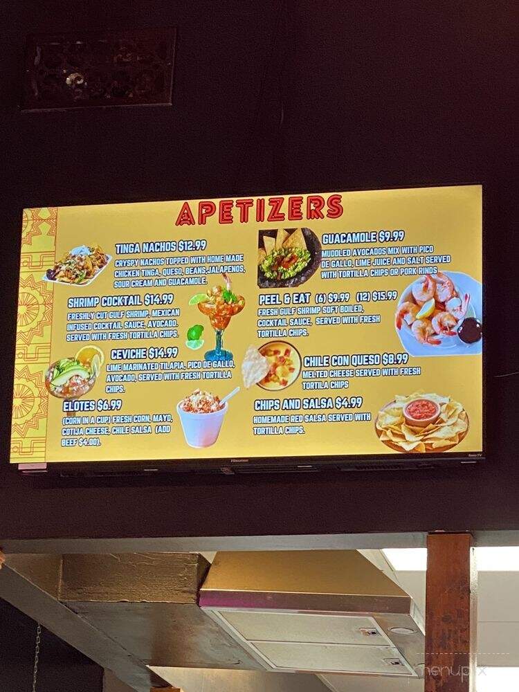 Mr. Taco Downtown - Galveston, TX menu_pic