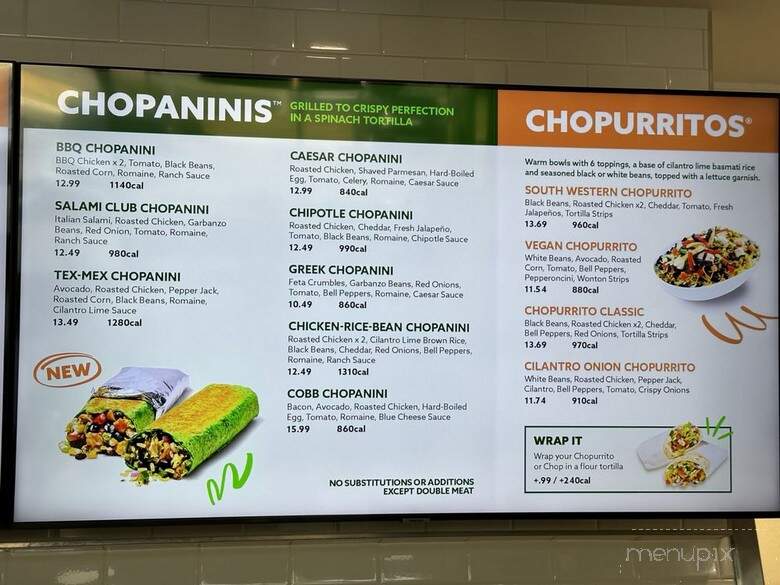 Chop Stop - Ontario, CA menu_pic