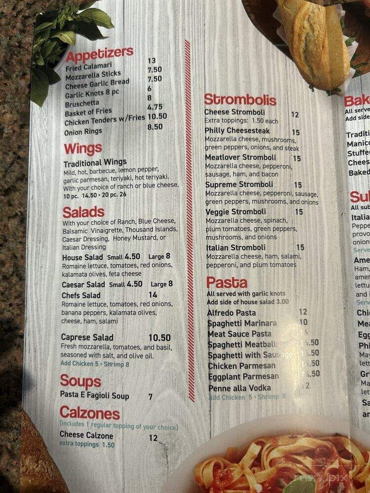 Nevados Pizza - Conway, SC menu_pic